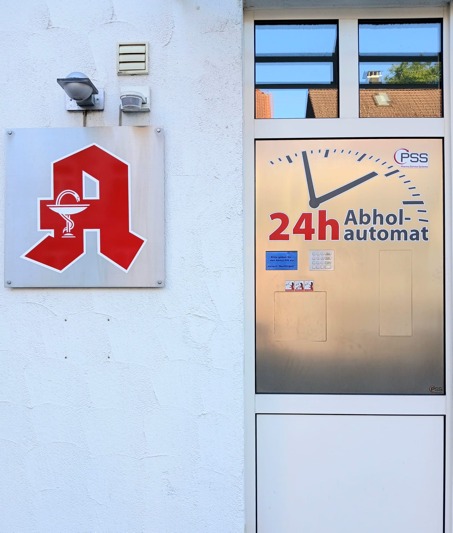 Abholautomat Rosen Apotheke Leutkirch
